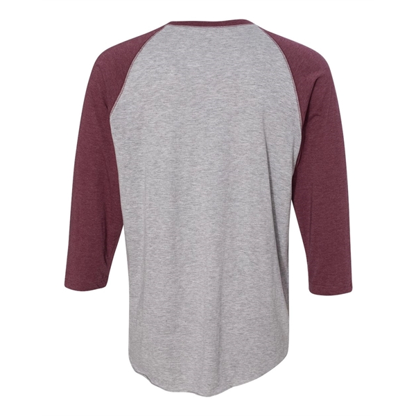 LAT Baseball Fine Jersey Three-Quarter Sleeve Tee - LAT Baseball Fine Jersey Three-Quarter Sleeve Tee - Image 10 of 48