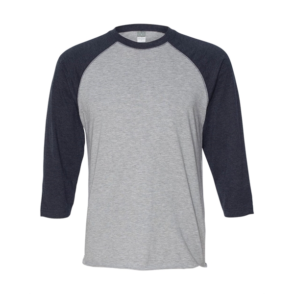 LAT Baseball Fine Jersey Three-Quarter Sleeve Tee - LAT Baseball Fine Jersey Three-Quarter Sleeve Tee - Image 14 of 48
