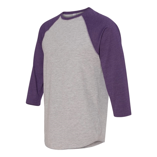 LAT Baseball Fine Jersey Three-Quarter Sleeve Tee - LAT Baseball Fine Jersey Three-Quarter Sleeve Tee - Image 21 of 48