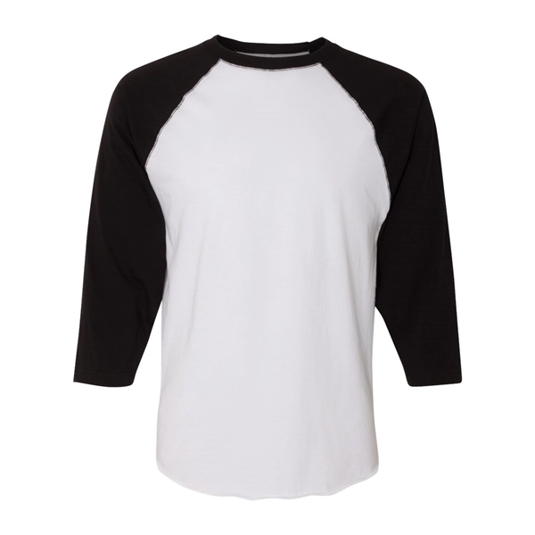LAT Baseball Fine Jersey Three-Quarter Sleeve Tee - LAT Baseball Fine Jersey Three-Quarter Sleeve Tee - Image 33 of 48