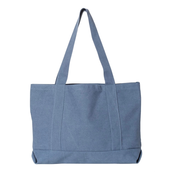 Liberty Bags Seaside Cotton Pigment Dyed Resort Tote - Liberty Bags Seaside Cotton Pigment Dyed Resort Tote - Image 2 of 30