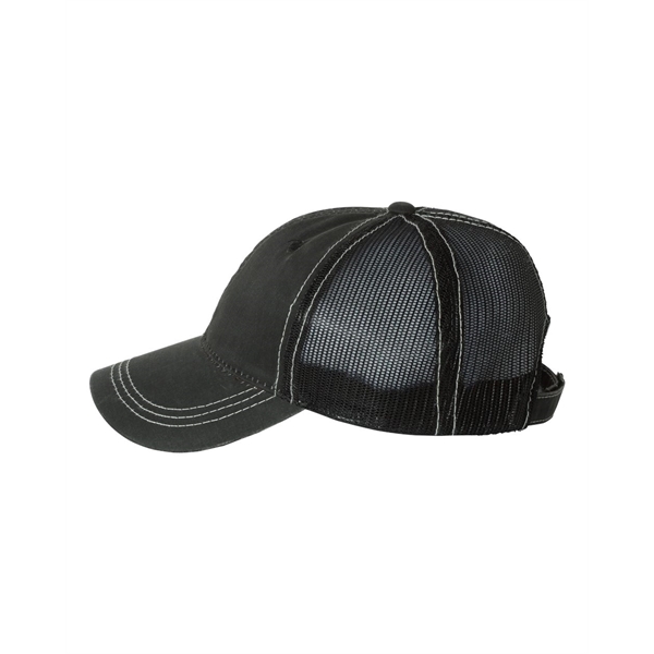 Outdoor Cap Weathered Mesh Back Cap Plum Grove