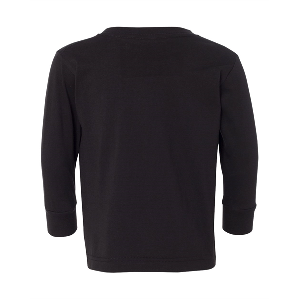 Rabbit Skins Toddler Fine Jersey Long Sleeve Tee - Rabbit Skins Toddler Fine Jersey Long Sleeve Tee - Image 2 of 44