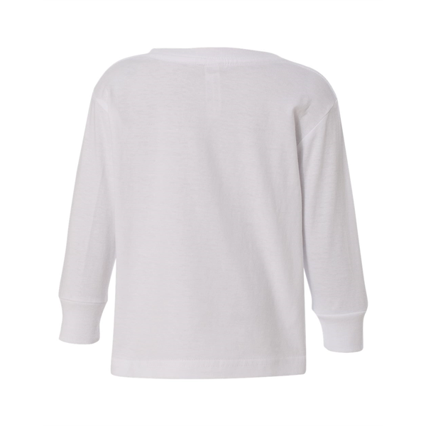 Rabbit Skins Toddler Fine Jersey Long Sleeve Tee - Rabbit Skins Toddler Fine Jersey Long Sleeve Tee - Image 11 of 44