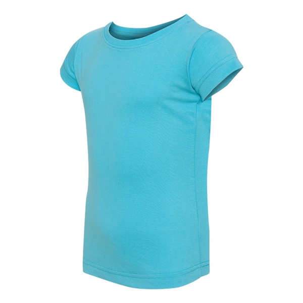 Rabbit Skins Toddler Girls Fine Jersey Tee - Rabbit Skins Toddler Girls Fine Jersey Tee - Image 1 of 45