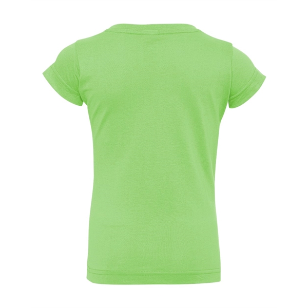 Rabbit Skins Toddler Girls Fine Jersey Tee - Rabbit Skins Toddler Girls Fine Jersey Tee - Image 15 of 45