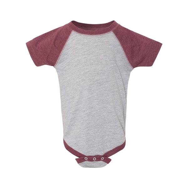 Rabbit Skins Infant Baseball Fine Jersey Bodysuit - Rabbit Skins Infant Baseball Fine Jersey Bodysuit - Image 4 of 47