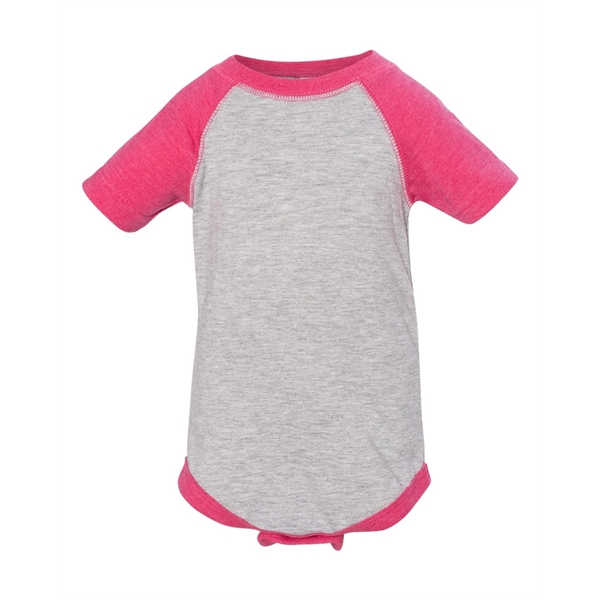 Rabbit Skins Infant Baseball Fine Jersey Bodysuit - Rabbit Skins Infant Baseball Fine Jersey Bodysuit - Image 7 of 47