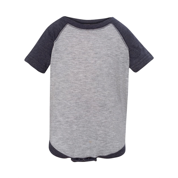 Rabbit Skins Infant Baseball Fine Jersey Bodysuit - Rabbit Skins Infant Baseball Fine Jersey Bodysuit - Image 10 of 47