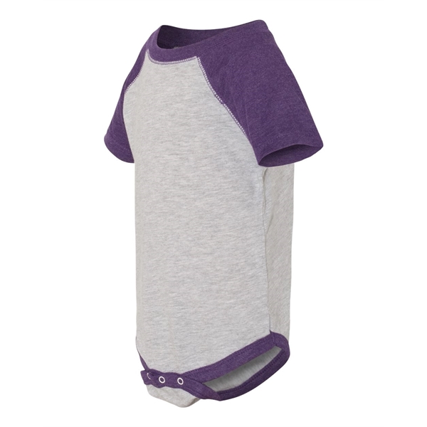Rabbit Skins Infant Baseball Fine Jersey Bodysuit - Rabbit Skins Infant Baseball Fine Jersey Bodysuit - Image 14 of 47