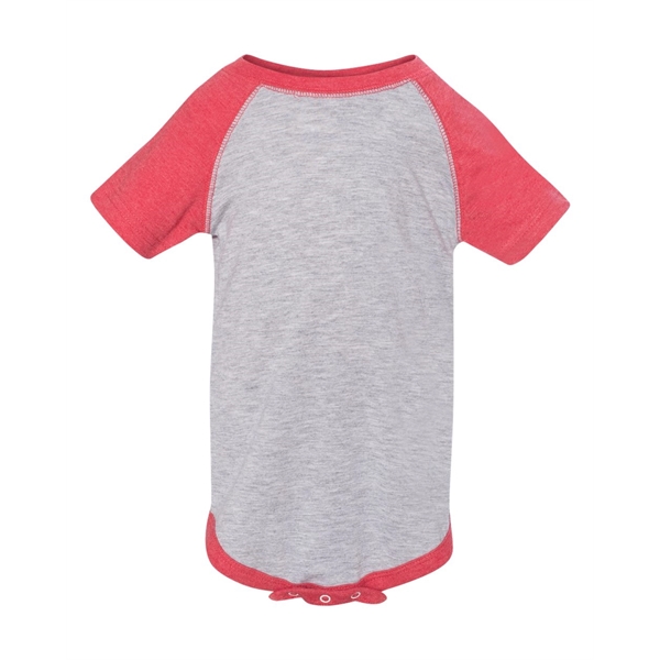 Rabbit Skins Infant Baseball Fine Jersey Bodysuit - Rabbit Skins Infant Baseball Fine Jersey Bodysuit - Image 16 of 47