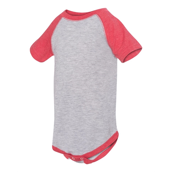 Rabbit Skins Infant Baseball Fine Jersey Bodysuit - Rabbit Skins Infant Baseball Fine Jersey Bodysuit - Image 17 of 47
