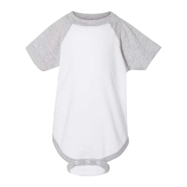 Rabbit Skins Infant Baseball Fine Jersey Bodysuit - Rabbit Skins Infant Baseball Fine Jersey Bodysuit - Image 28 of 47
