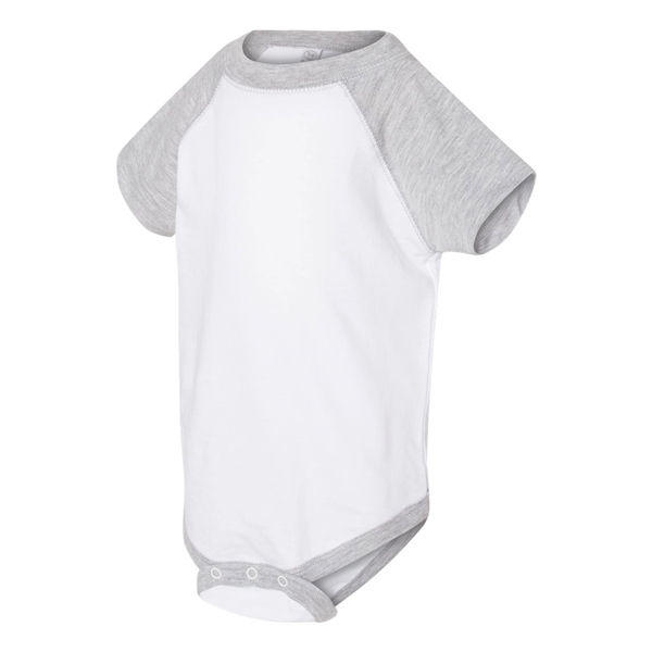 Rabbit Skins Infant Baseball Fine Jersey Bodysuit - Rabbit Skins Infant Baseball Fine Jersey Bodysuit - Image 29 of 47