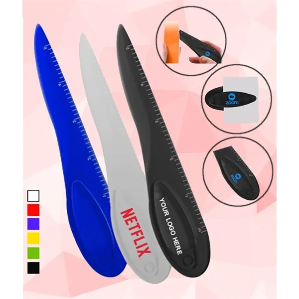 Letter Opener Bookmark Ruler 3-In-1 - Letter Opener Bookmark Ruler 3-In-1 - Image 0 of 5