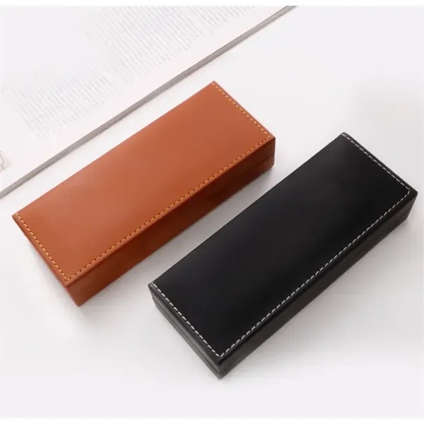 Geneva Leatherette Pen Gift Box - Geneva Leatherette Pen Gift Box - Image 1 of 4