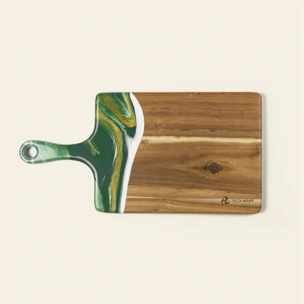 8x16" Custom Cheese Board w/ Handle - 8x16" Custom Cheese Board w/ Handle - Image 4 of 18