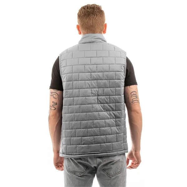 Burnside Adult Box Quilted Puffer Vest - Burnside Adult Box Quilted Puffer Vest - Image 9 of 15