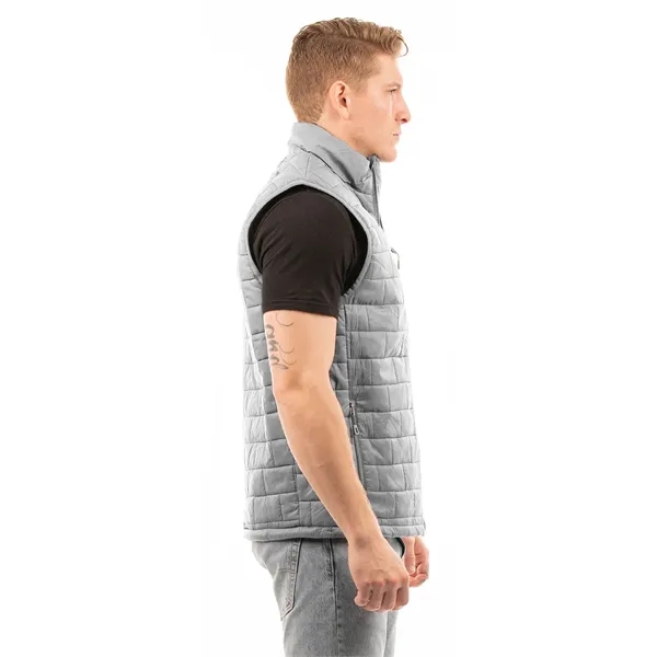 Burnside Adult Box Quilted Puffer Vest - Burnside Adult Box Quilted Puffer Vest - Image 10 of 15