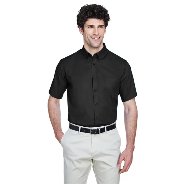 CORE365 Men's Tall Optimum Short-Sleeve Twill Shirt - CORE365 Men's Tall Optimum Short-Sleeve Twill Shirt - Image 0 of 10