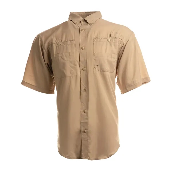 Burnside Men's Functional Short-Sleeve Fishing Shirt - Burnside Men's Functional Short-Sleeve Fishing Shirt - Image 9 of 9