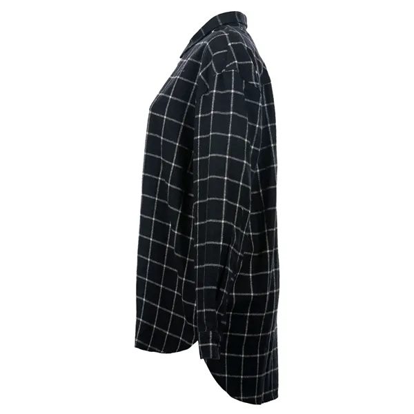 Burnside Ladies' Boyfriend Flannel - Burnside Ladies' Boyfriend Flannel - Image 6 of 11