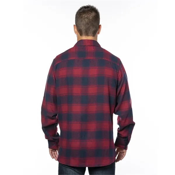 Burnside Men's Plaid Flannel Shirt - Burnside Men's Plaid Flannel Shirt - Image 100 of 138