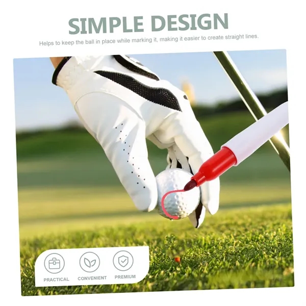 Water Proof Ink Pen For Putting Ball Tool Golfs Supply - Water Proof Ink Pen For Putting Ball Tool Golfs Supply - Image 2 of 4