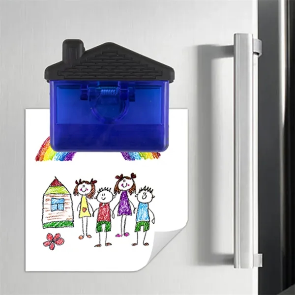 House Shape Refrigerator Magnetic Multipurpose Clip - House Shape Refrigerator Magnetic Multipurpose Clip - Image 2 of 4