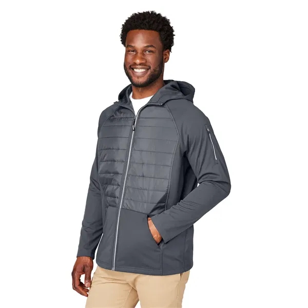 CORE365 Unisex Techno Lite Hybrid Hooded Jacket - CORE365 Unisex Techno Lite Hybrid Hooded Jacket - Image 9 of 23