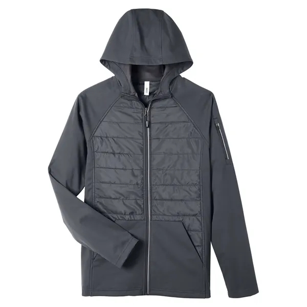 CORE365 Unisex Techno Lite Hybrid Hooded Jacket - CORE365 Unisex Techno Lite Hybrid Hooded Jacket - Image 11 of 23