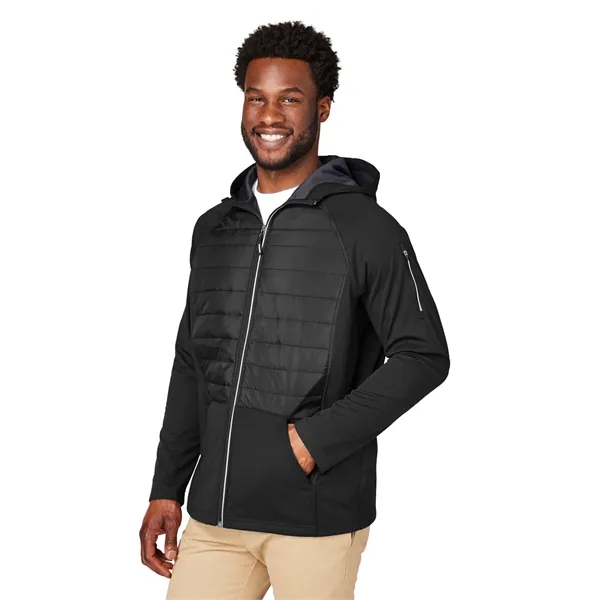 CORE365 Unisex Techno Lite Hybrid Hooded Jacket - CORE365 Unisex Techno Lite Hybrid Hooded Jacket - Image 14 of 23