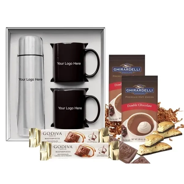 Holiday Drinkware Gift Set with Cocoa & Candy - Holiday Drinkware Gift Set with Cocoa & Candy - Image 3 of 4