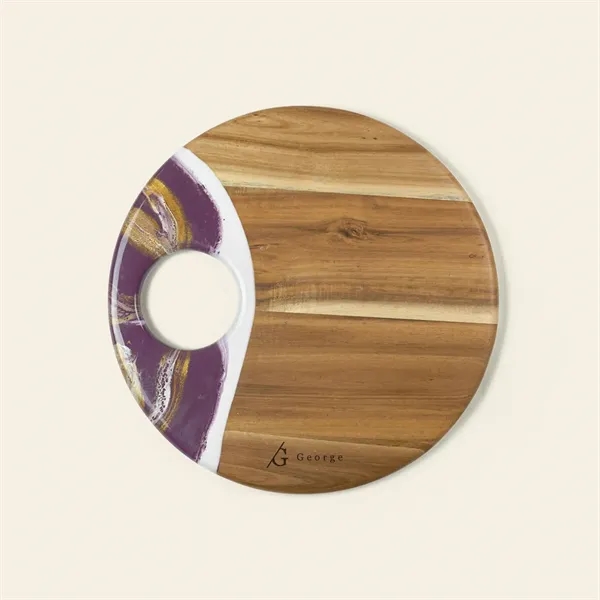 12" Round Kitchen Board w/ Etch - 12" Round Kitchen Board w/ Etch - Image 11 of 14