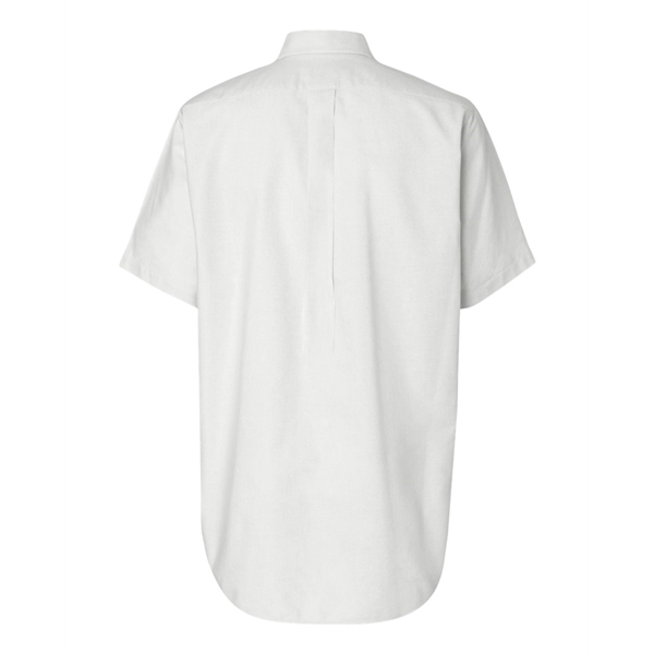 Van Heusen Short Sleeve Oxford Shirt - Van Heusen Short Sleeve Oxford Shirt - Image 9 of 9