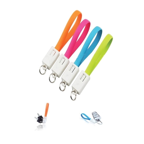 USB Cable With Key Ring For Android And Other Smart Device - USB Cable With Key Ring For Android And Other Smart Device - Image 0 of 0