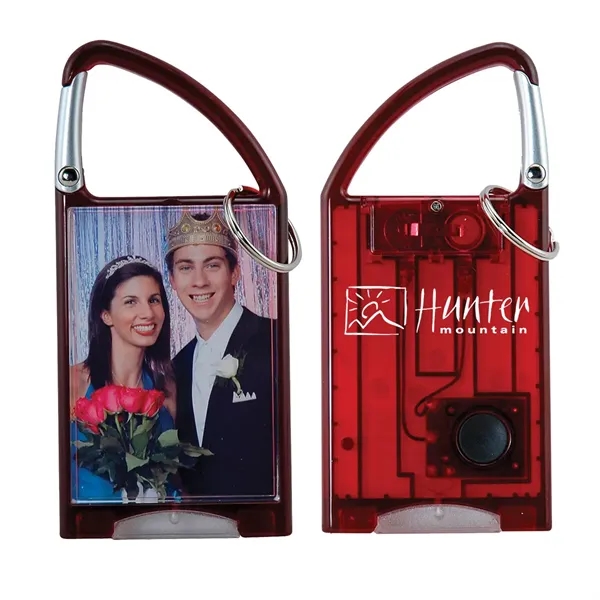 Carabiner Snap-In Photo Flashlight Keytag - Carabiner Snap-In Photo Flashlight Keytag - Image 0 of 0