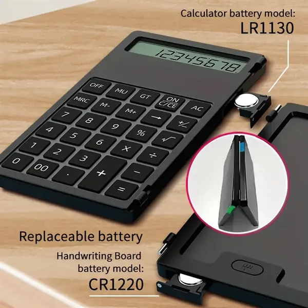 Calculator With Lcd Writing Board - Calculator With Lcd Writing Board - Image 3 of 5
