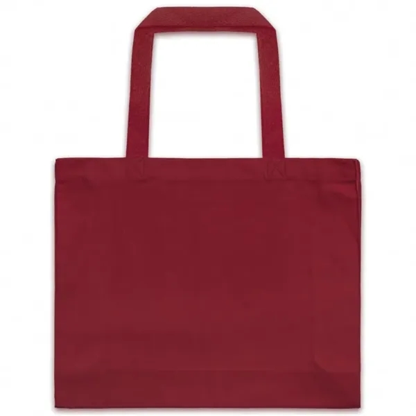 Custom Full Gusset Heavy Canvas Tote Bags - Custom Full Gusset Heavy Canvas Tote Bags - Image 4 of 5