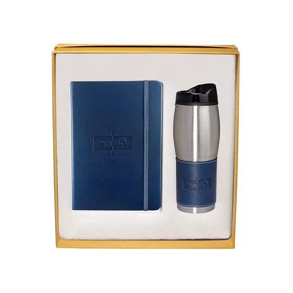 Leeman Tuscany™ Journal And Tumbler Gift Set - Leeman Tuscany™ Journal And Tumbler Gift Set - Image 4 of 5