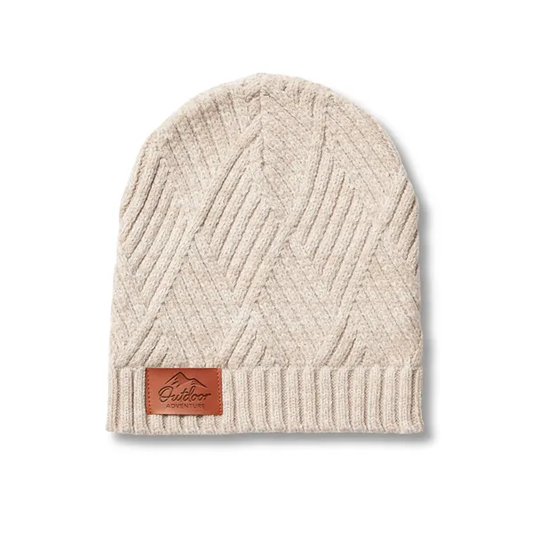 Leeman Trellis Knit Beanie - Leeman Trellis Knit Beanie - Image 3 of 5