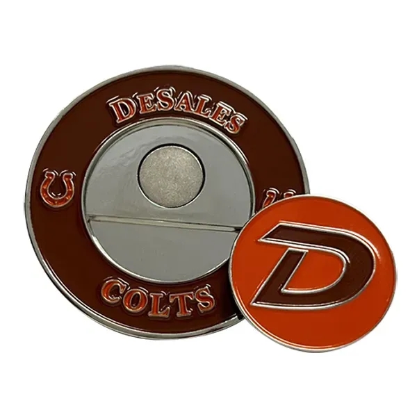 Die-Struck Golf Ball Marker - Die-Struck Golf Ball Marker - Image 2 of 2