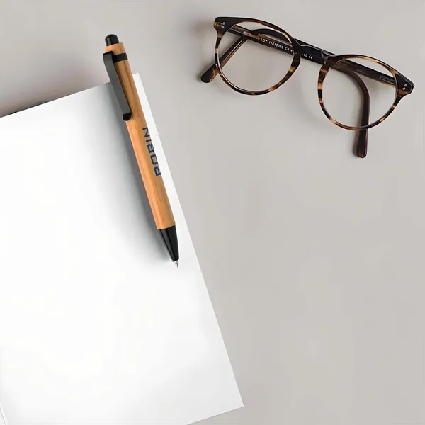 Eco Wood Click Pen - Eco Wood Click Pen - Image 1 of 3