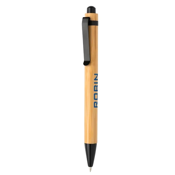Eco Wood Click Pen - Eco Wood Click Pen - Image 2 of 3