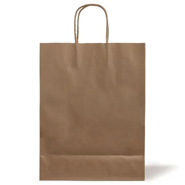 10 X 13 Inch Custom Twisted Handle Paper Shopping Bags - 10 X 13 Inch Custom Twisted Handle Paper Shopping Bags - Image 1 of 2