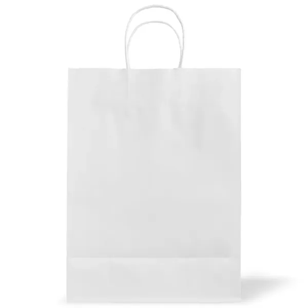 10 X 13 Inch Custom Twisted Handle Paper Shopping Bags - 10 X 13 Inch Custom Twisted Handle Paper Shopping Bags - Image 2 of 3
