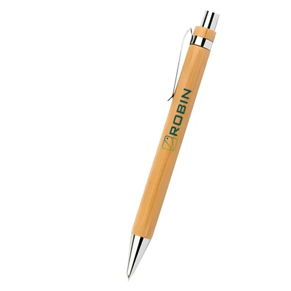 Eco Bamboo Ball Pen - Eco Bamboo Ball Pen - Image 2 of 3