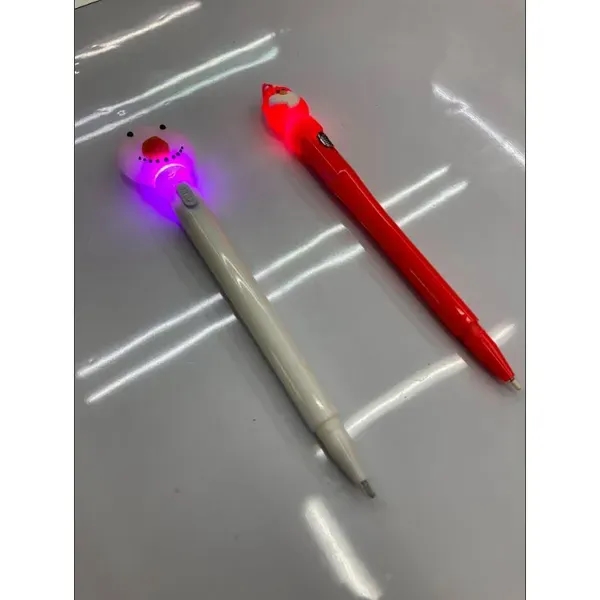 Christmas Novelty Light up Pen - Christmas Novelty Light up Pen - Image 3 of 5
