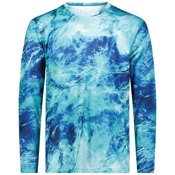 Holloway Men's Mossy Oak Momentum Long Sleeve T-Shirt - Holloway Men's Mossy Oak Momentum Long Sleeve T-Shirt - Image 2 of 6
