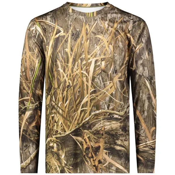 Holloway Men's Mossy Oak Momentum Long Sleeve T-Shirt - Holloway Men's Mossy Oak Momentum Long Sleeve T-Shirt - Image 4 of 6
